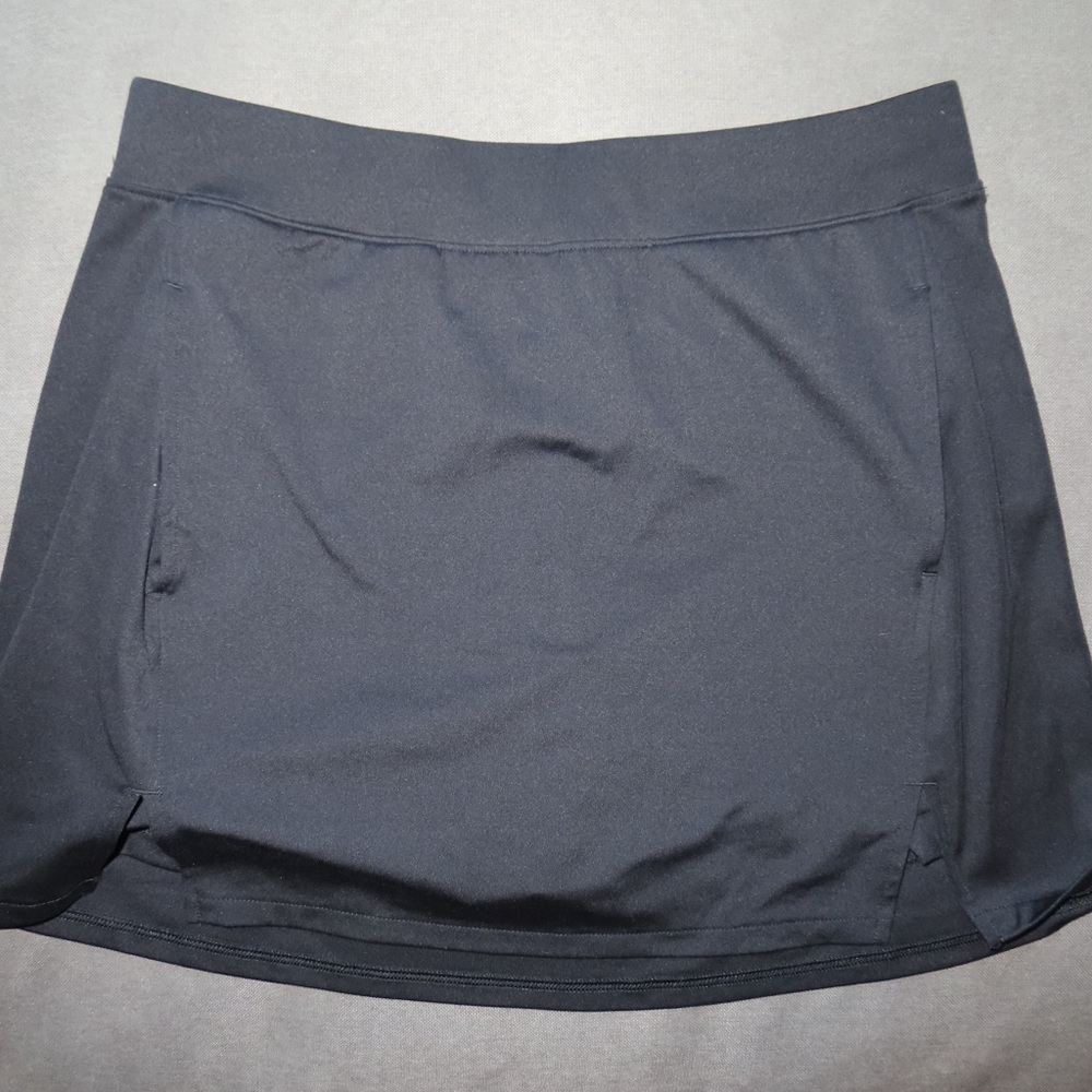 Black Athletic Skirt w/ shorts underneath